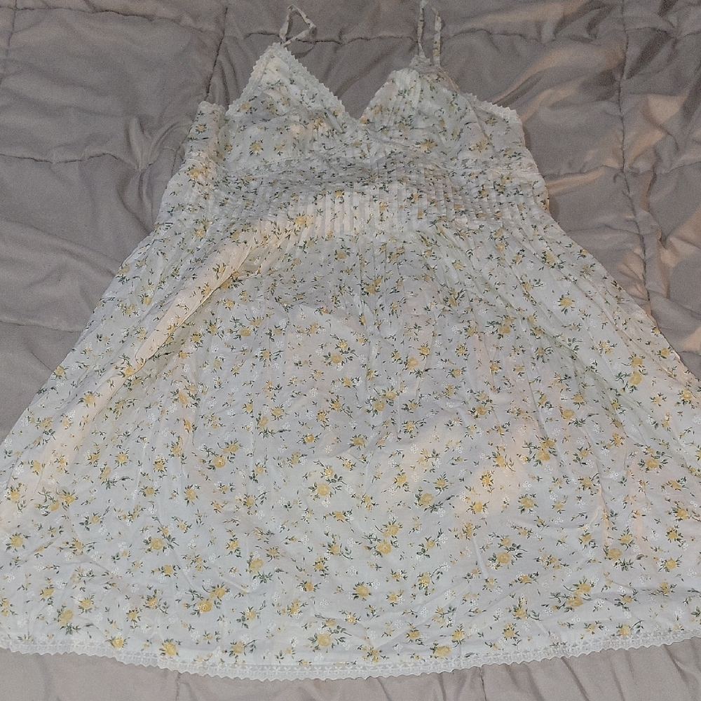 Floral Spaghetti Strap Dress
